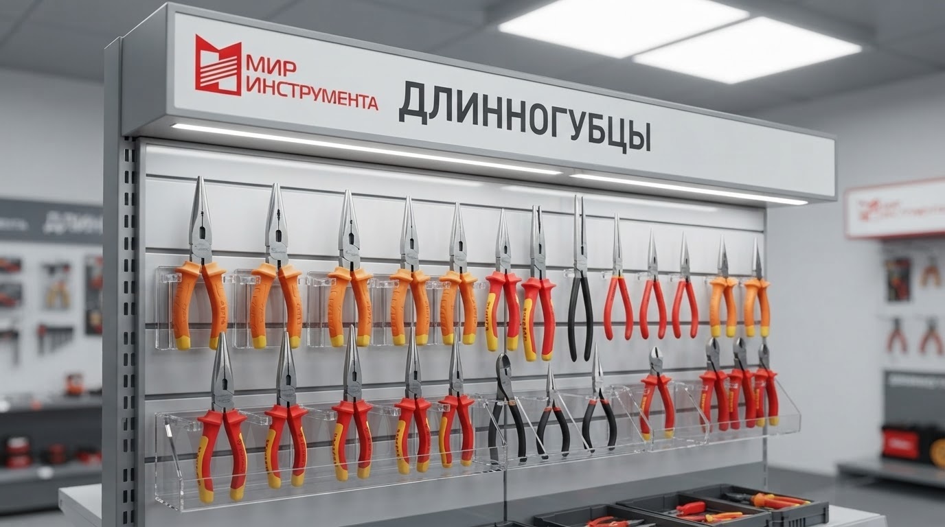 Длинногубцы Мир инструмента