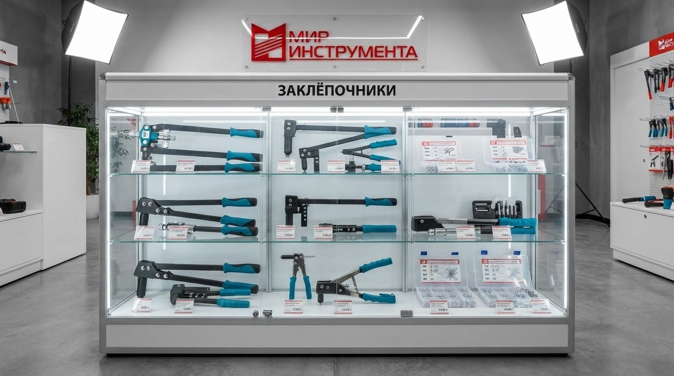 Заклёпочники Мир инструмента