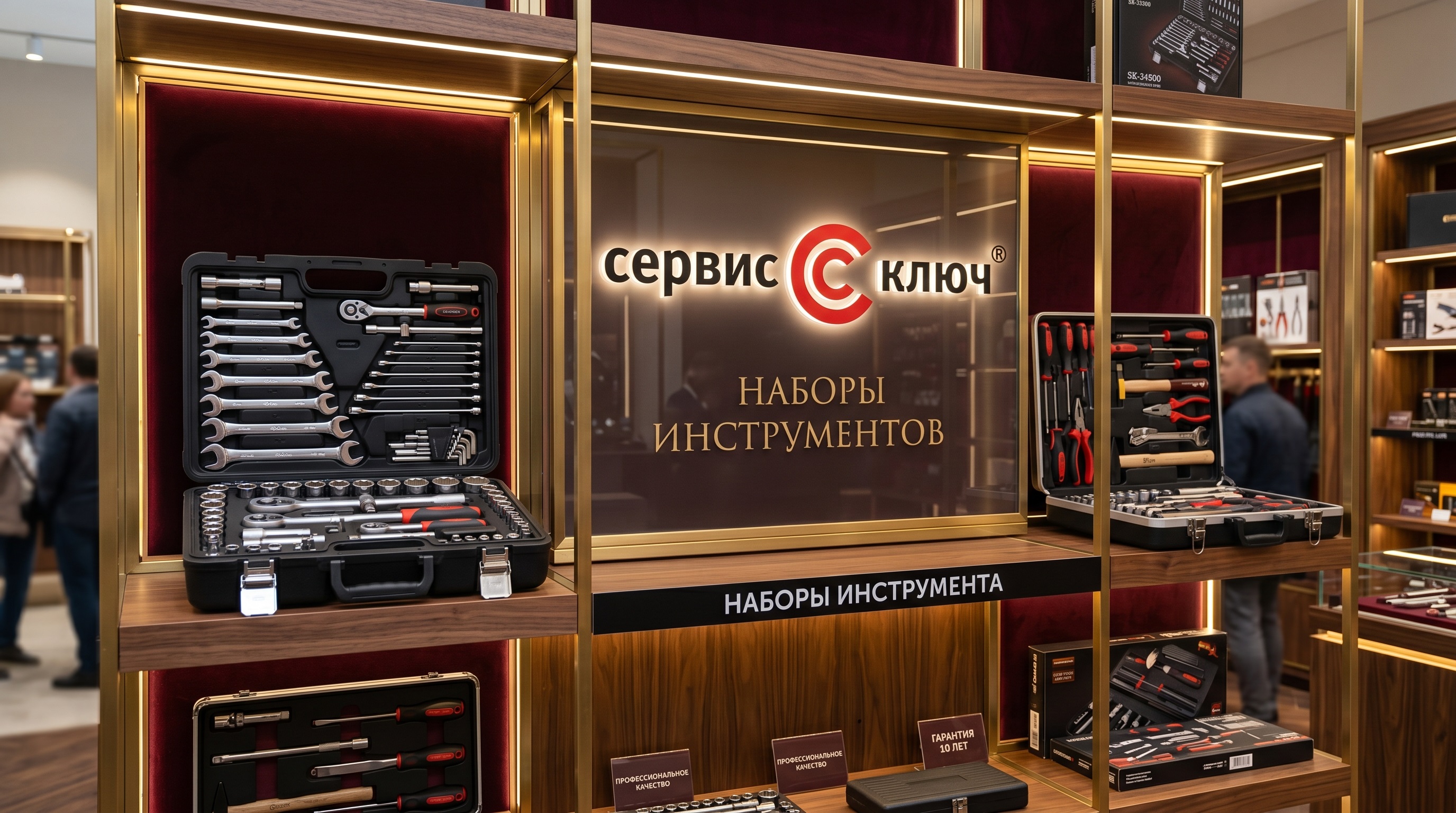 Наборы инструментов Сервис Ключ
