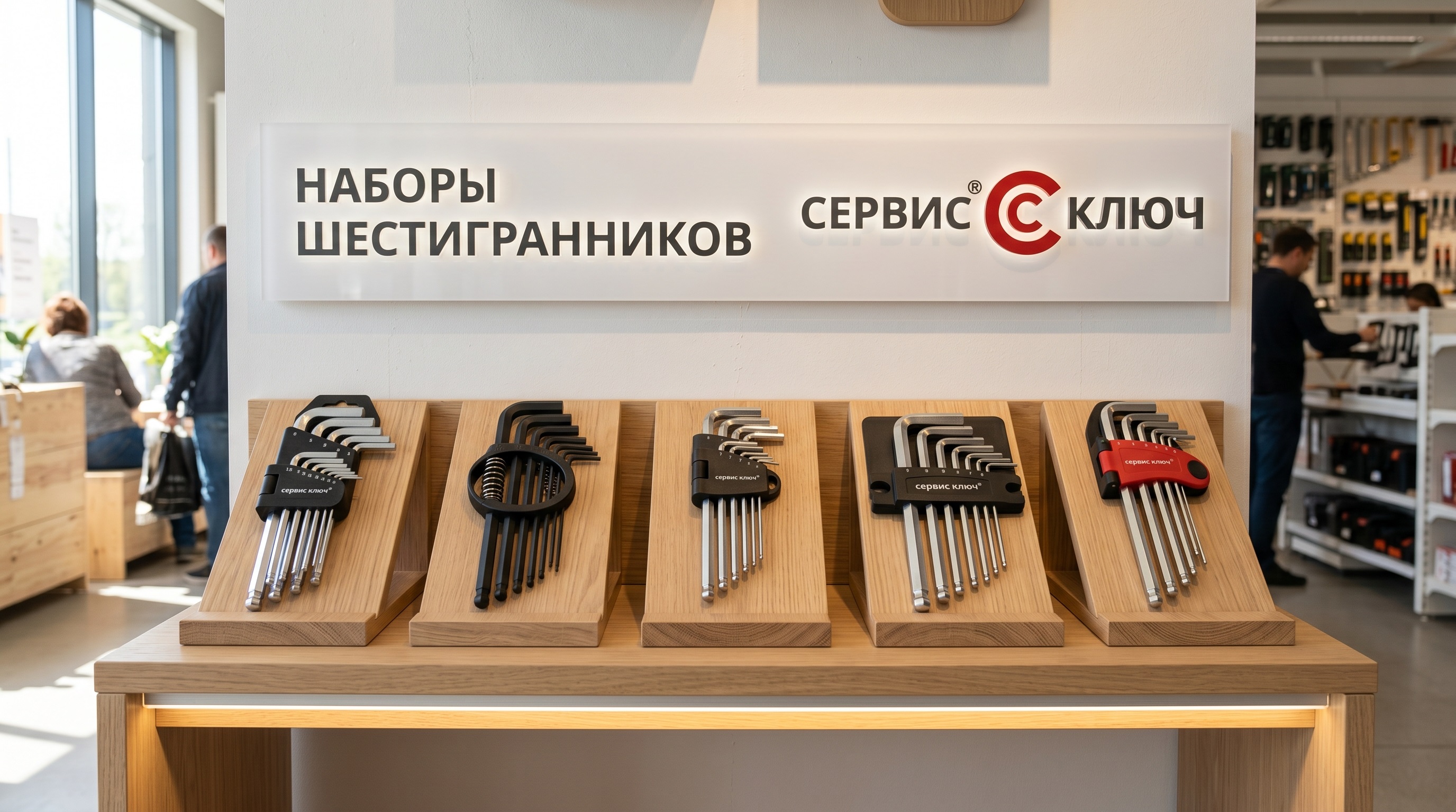 Наборы шестигранников Сервис Ключ