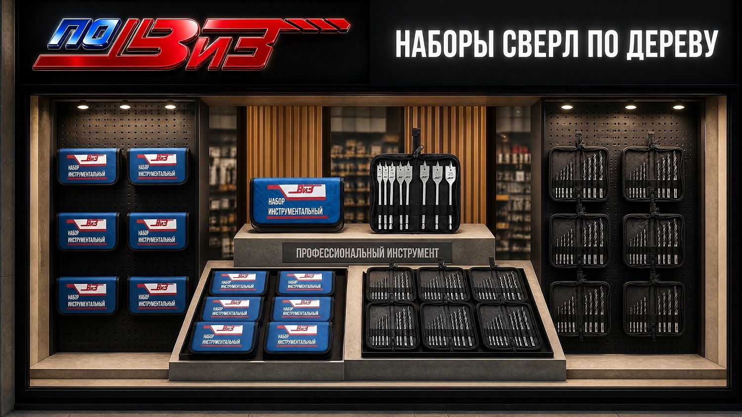 Наборы сверл по дереву ВИЗ