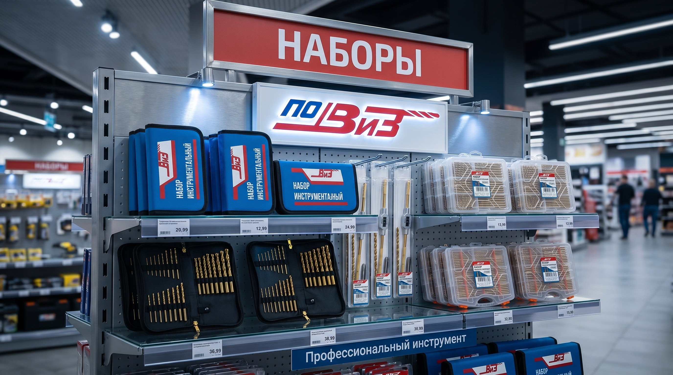 Наборы сверл по металлу ВИЗ