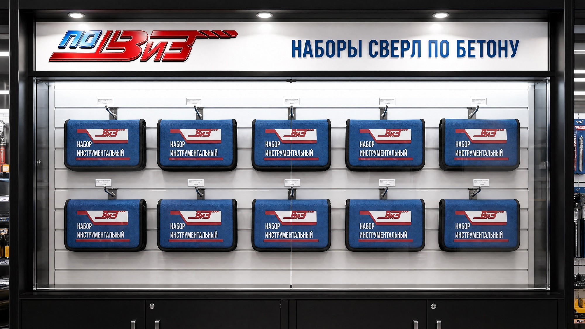 Наборы сверл по бетону ВИЗ